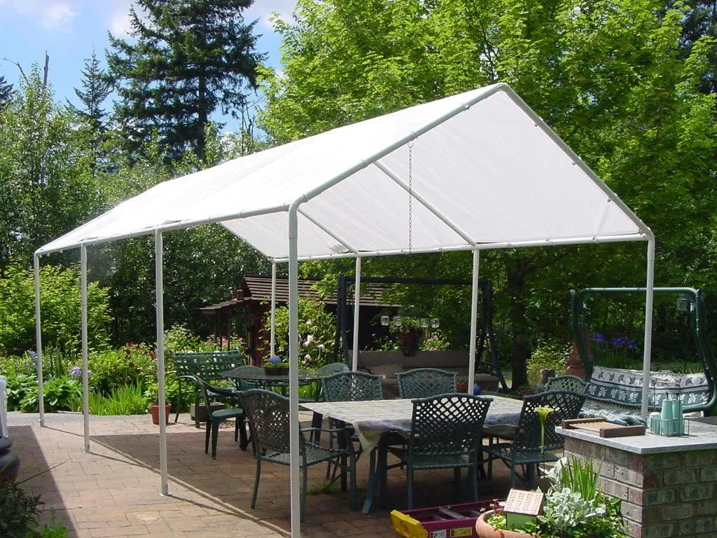 10' x 12' Foremost Tarp 31012 White Dry Top HD White 10-Mil Heavy Duty Tarp