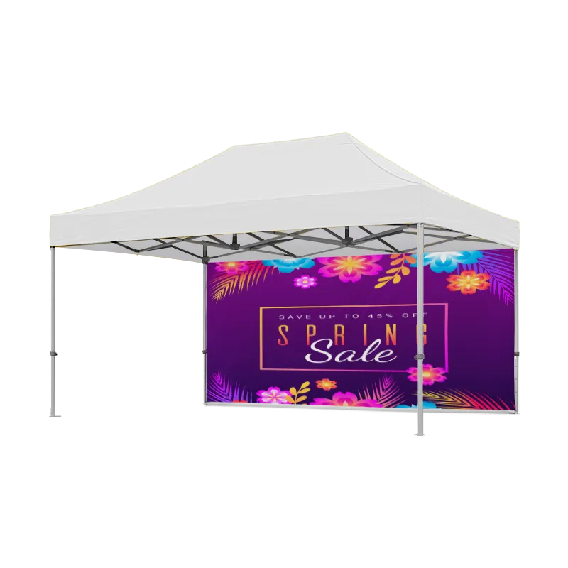 10' x 15' Custom Printed Sidewalls