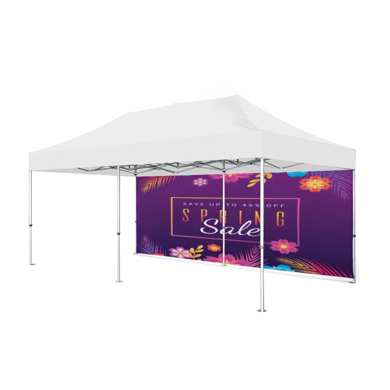 10' x 20' Custom Printed Sidewalls