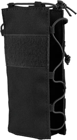 1000D Nylon Water Bottle Holder, Adjustable Hydration Pouch for Hiking & Camping, 7.9X3.3X2