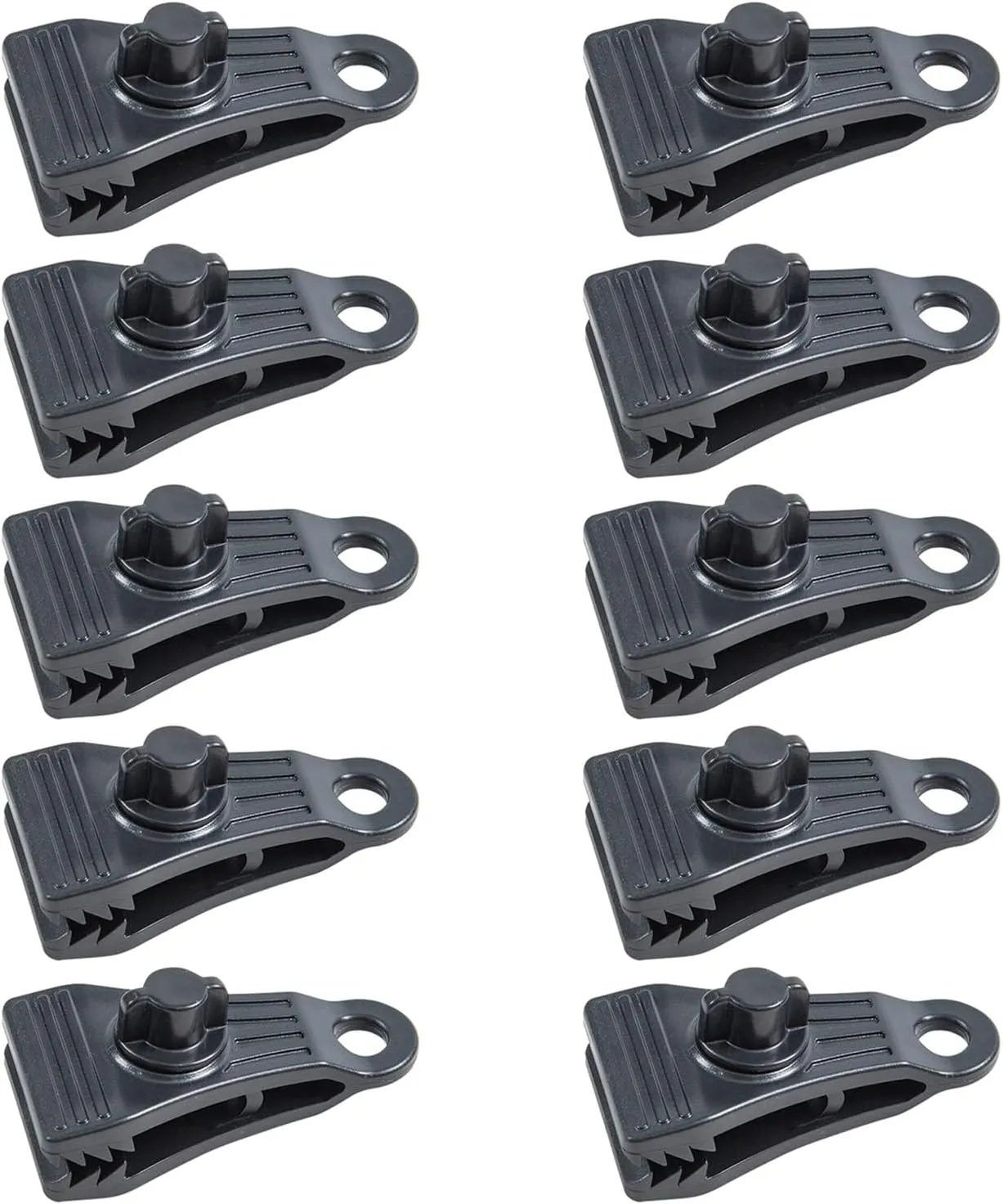 10Pcs Tarp Clips Heavy Duty Lock Grip Clamps Tent Fasteners Clips Holder Pool Clips Tarpaulin Clips