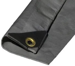 12'X26' Extra Heavy Duty 12 mil Silver Tarp 3 Ply Coated Reinforced Canopy 6 oz 3 Layer (Includes Tarps Tools and Toys Maintenance Manual)