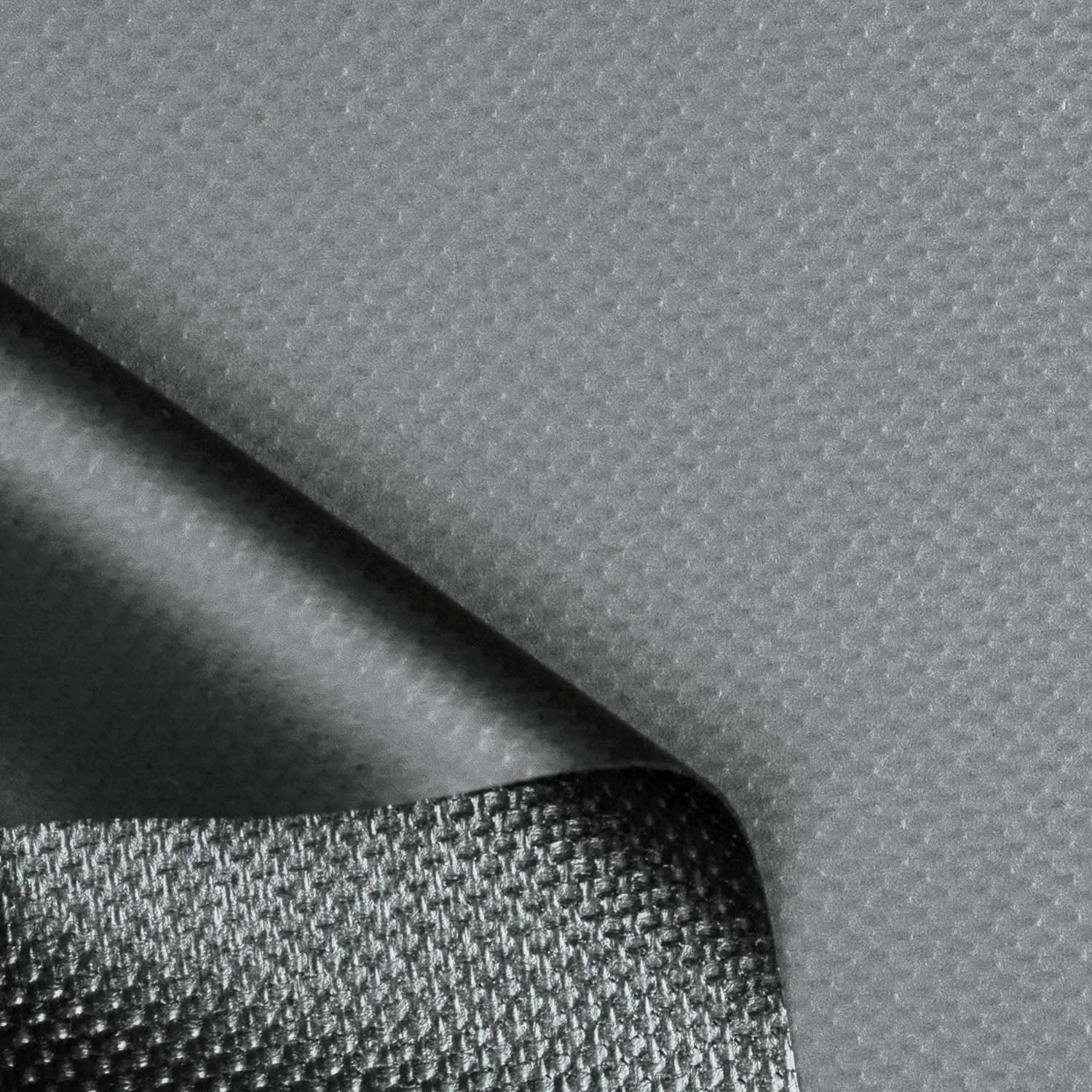 18 oz PVC Coated Polyester Tarp Roll - Gray