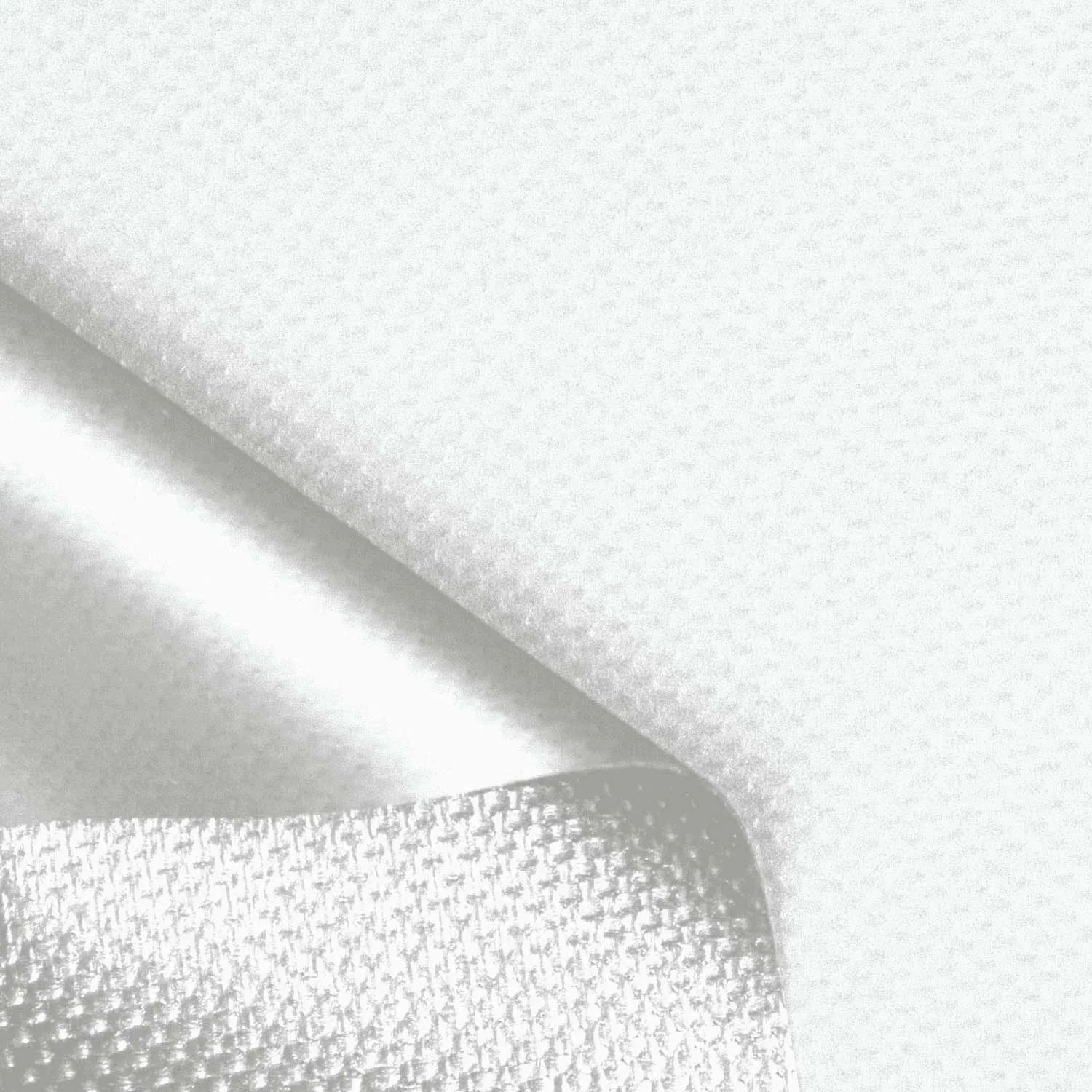 18 oz PVC Coated Polyester Tarp Roll - White