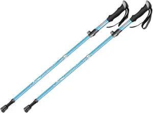 2-Pack Folding Trekking Poles, Adjustable Ultralight Walking Sticks, with EVA Grips   Quick Lock, for Men, Women