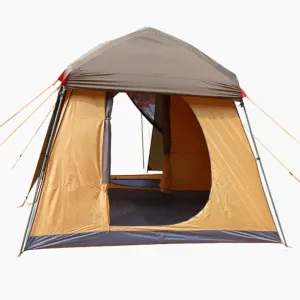 2 Person Camping Tent Outdoor Sun Shelter Cabana Waterproof Shade Canopy Beach Tents Compatible with Picnic Mountaineering Self-Driving Tour Rainfly
