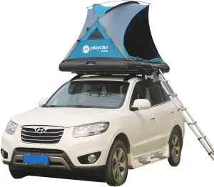 2 Person Inflatable Car Roof Top Tent with Pump,4 Season Waterproof and Sun Resitant Camping Dome Camping Tents for SUV, Truck and Universal Car Tent,Easy Setup