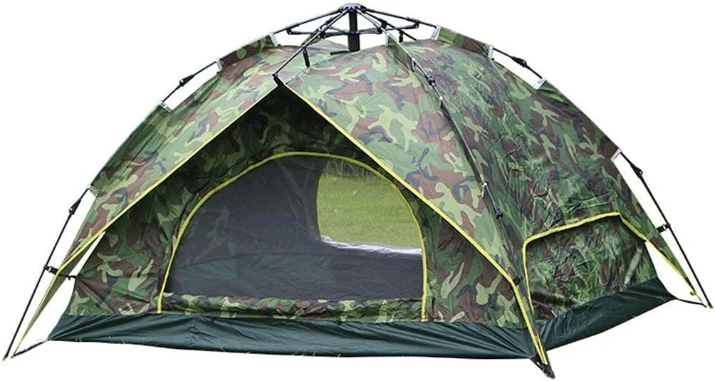 2 Person Rainproof Camping Tents Pop-Up Dome Camping Tent Foldable and Breathable Tents Anti-Mosquito and Protection Outdoor Camping and Hiking