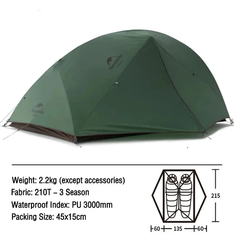 2 Person Waterproof Camping Tent