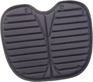 2Pcs Kayak Seat Cushion Pad Durable Mat for Sit Boat Comfortable Fishing Seat Pad for Kayak Canoe Outdoor Camping Black