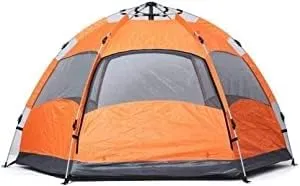 3-4 Person Tents for Camping Instant Setup Tent Double Layer Waterproof for 4 Seasons ，Easy to Install, Durable, Easy to Carry