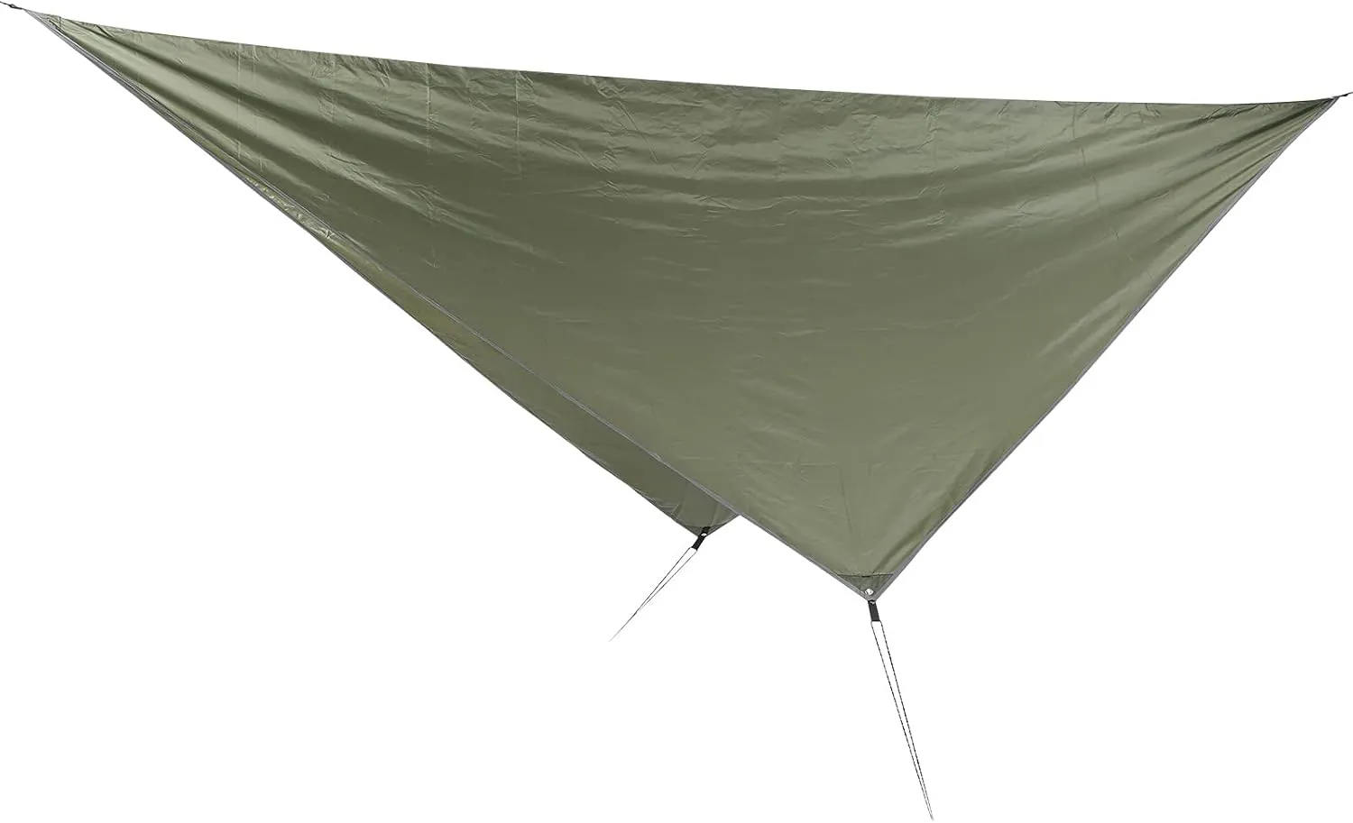 360x290cm Camping Tarp Versatile Camping Accessory Protective Outdoor Tarp Suitable for Picnic Camping Travel OD Green Grey