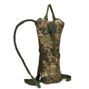 3L Capacity Water Bladder Hydration Backpack for Cycling Hiking Climbing Traveling Jungle Digital