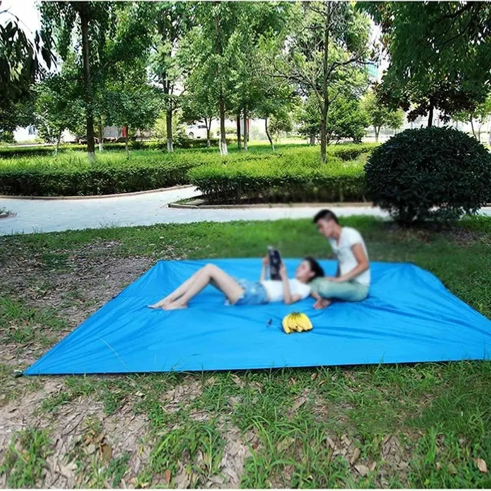 3Mx3M Waterproof Sun Shelter Tent Tarp Anti Beach Tent Camping Hammock Rain Fly Outdoor Sunshade Canopy Awning Shade(Color:D)
