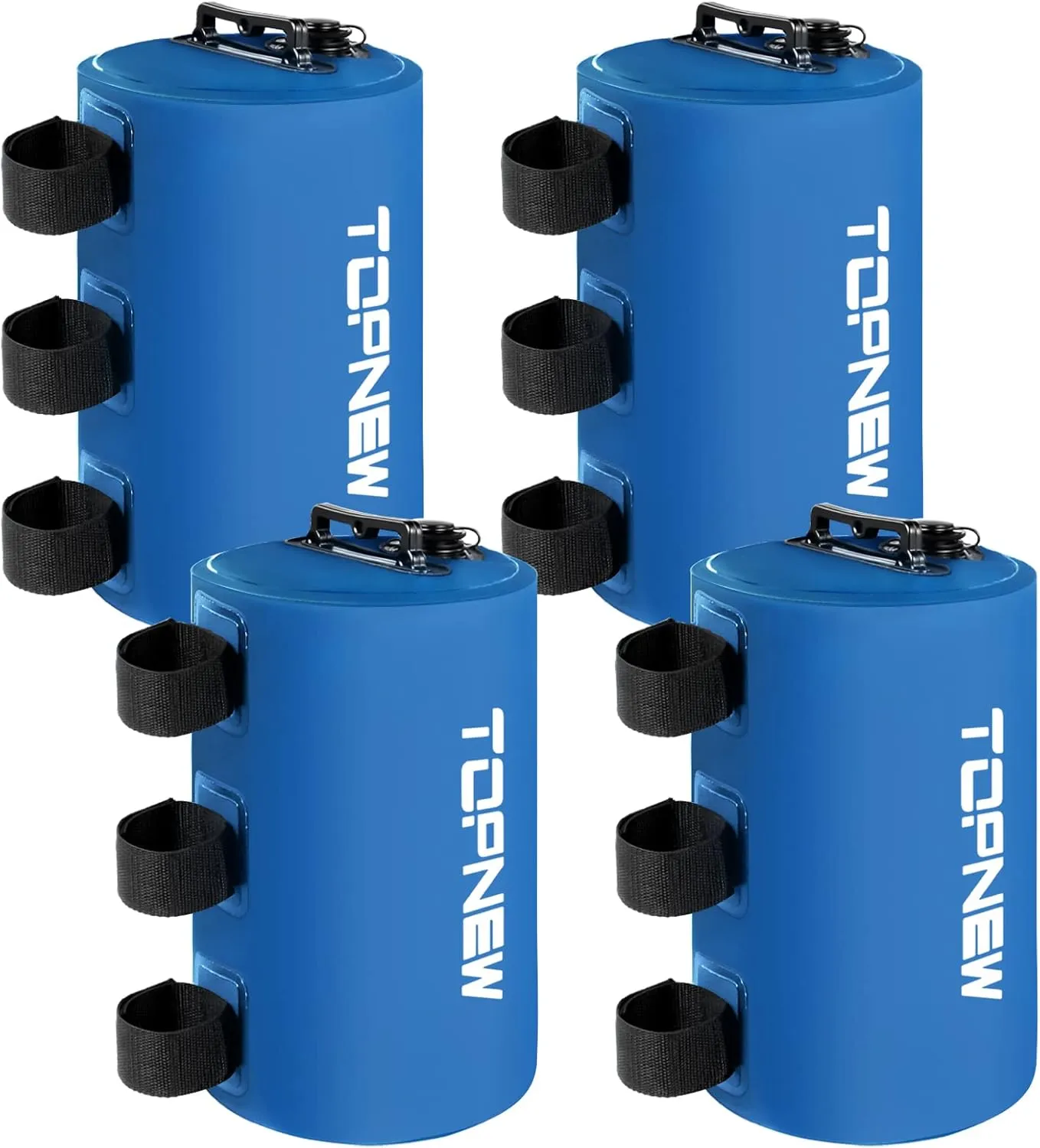 4 Pack Canopy Water Weight Bags, 88 LBS Water Tent Weights Set of 4 Leg Heavy Duty Weights for Pop Up Canopy, Canopies,Tent, Gazebo, Blue