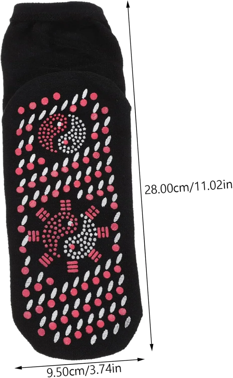 4 Pairs Heating Socks Comfortable Socks Massage Socks Thermal Socks Women Heated Socks for Winter