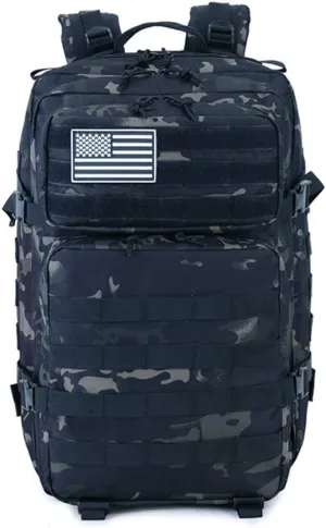 45L Military Backpack Tactica Rucksack Outdoor Assault Pack Hiking Travel Rucksacks