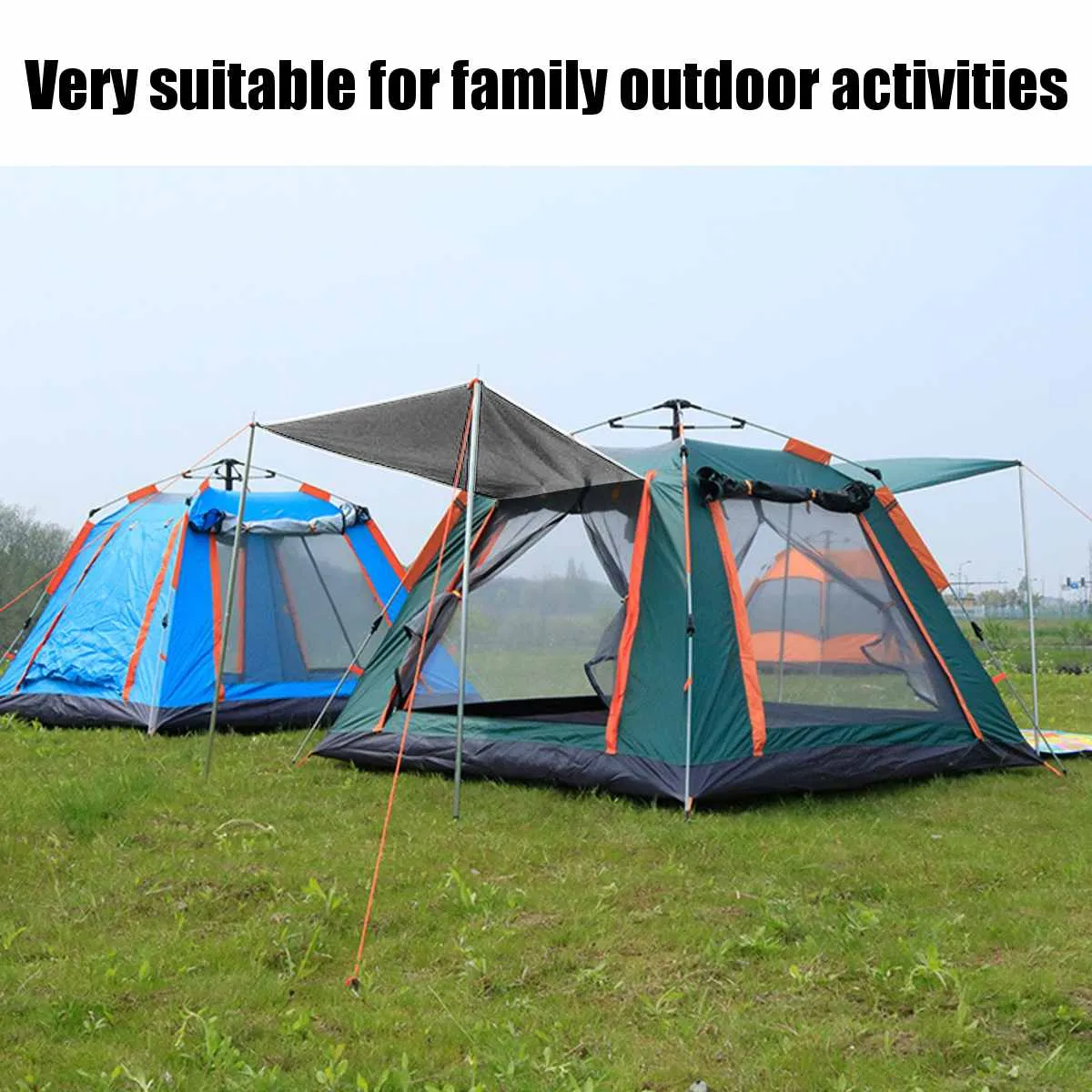 5-6 People Automatic Pop-up Tent