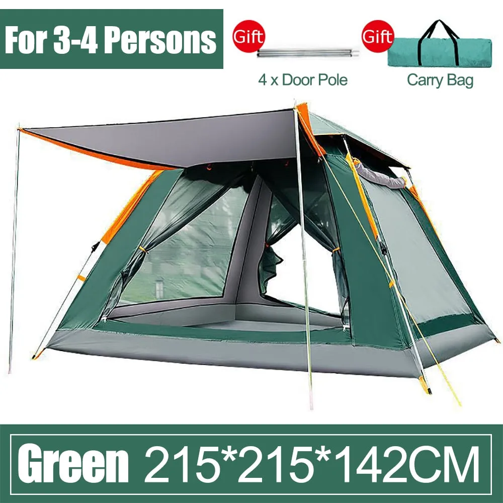 5-6 People Automatic Pop-up Tent