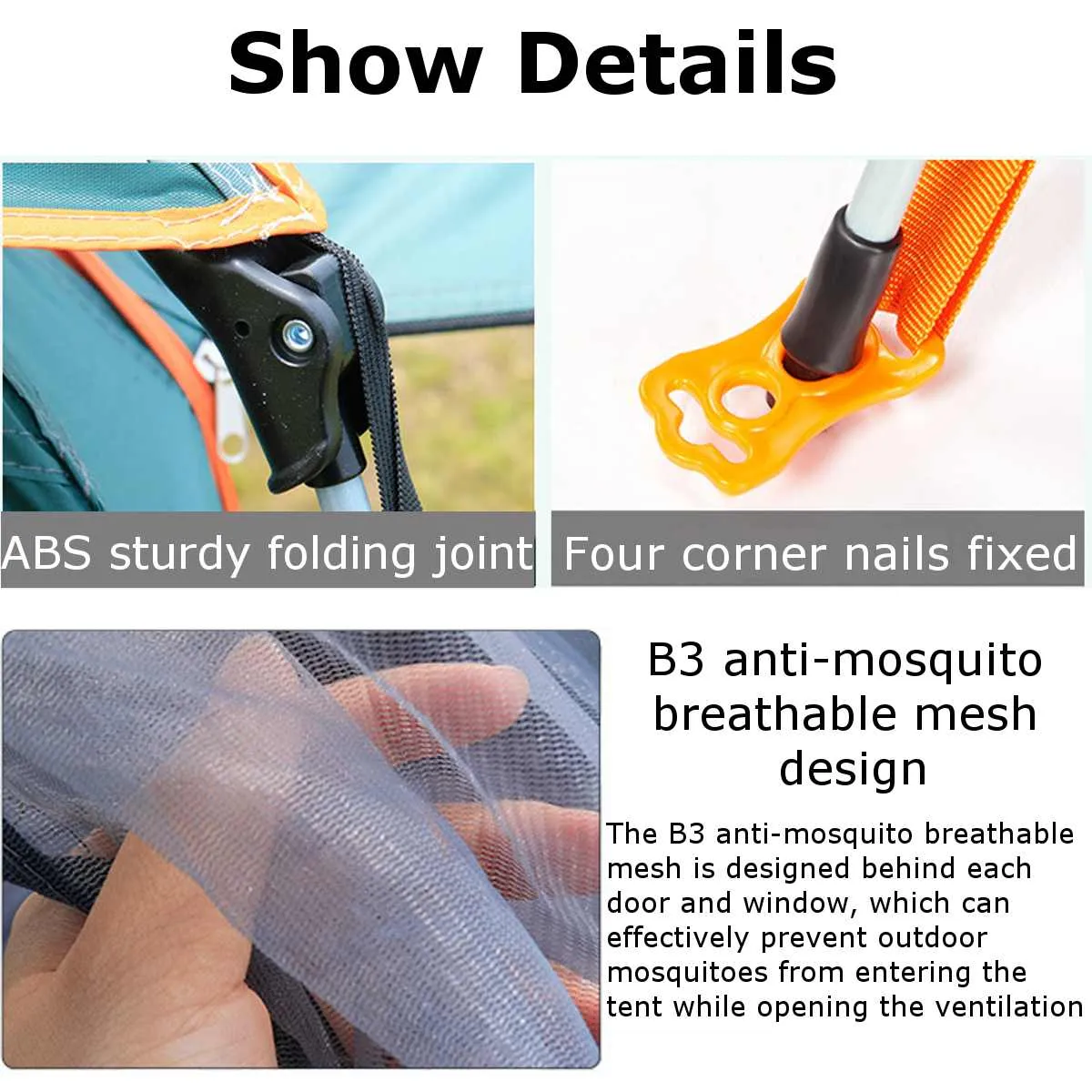 5-6 People Automatic Pop-up Tent