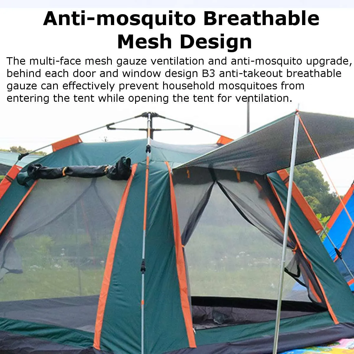 5-6 People Automatic Pop-up Tent