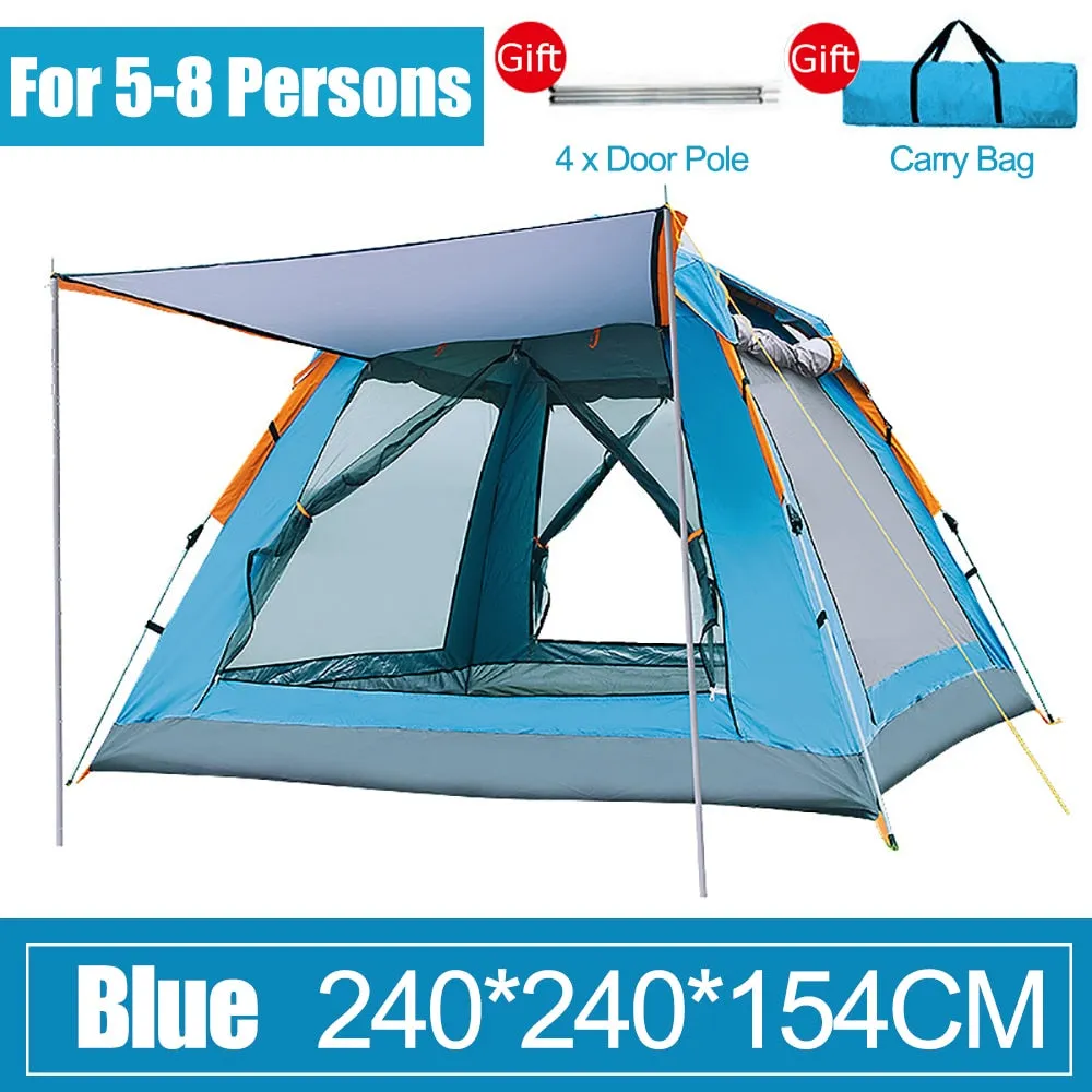 5-6 People Automatic Pop-up Tent