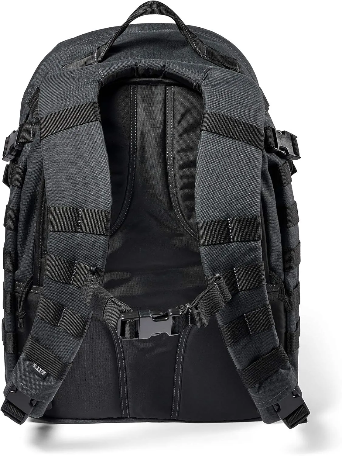 5.11 Tactical Backpack, Rush 24 2.0, Military Molle Pack, CCW with Multiple Compartments, 37 Liter, Medium, Style 56563, Double Tap