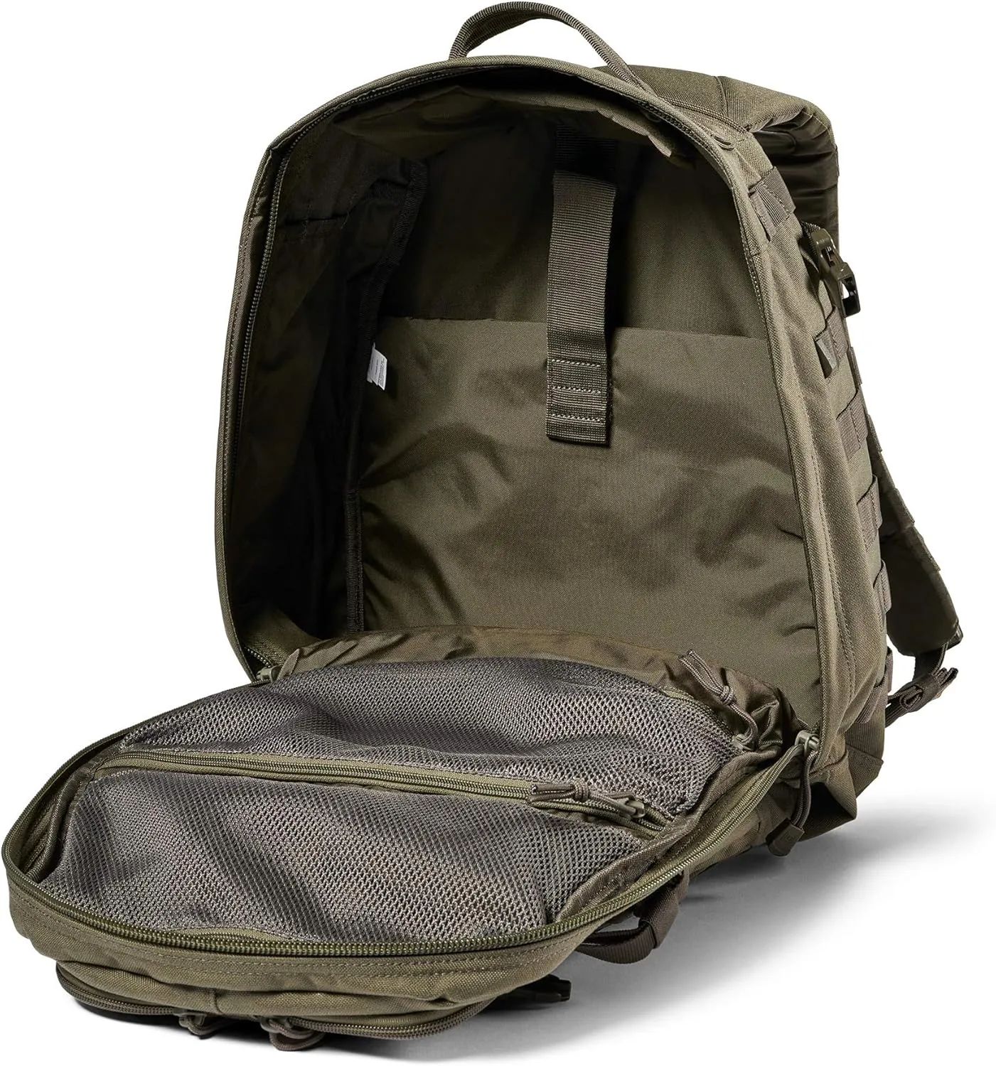 5.11 Tactical Backpack – Rush 24 2.0 – Pack and Laptop Compartment, 37 Liter, Medium, Ranger Green, Style 56563