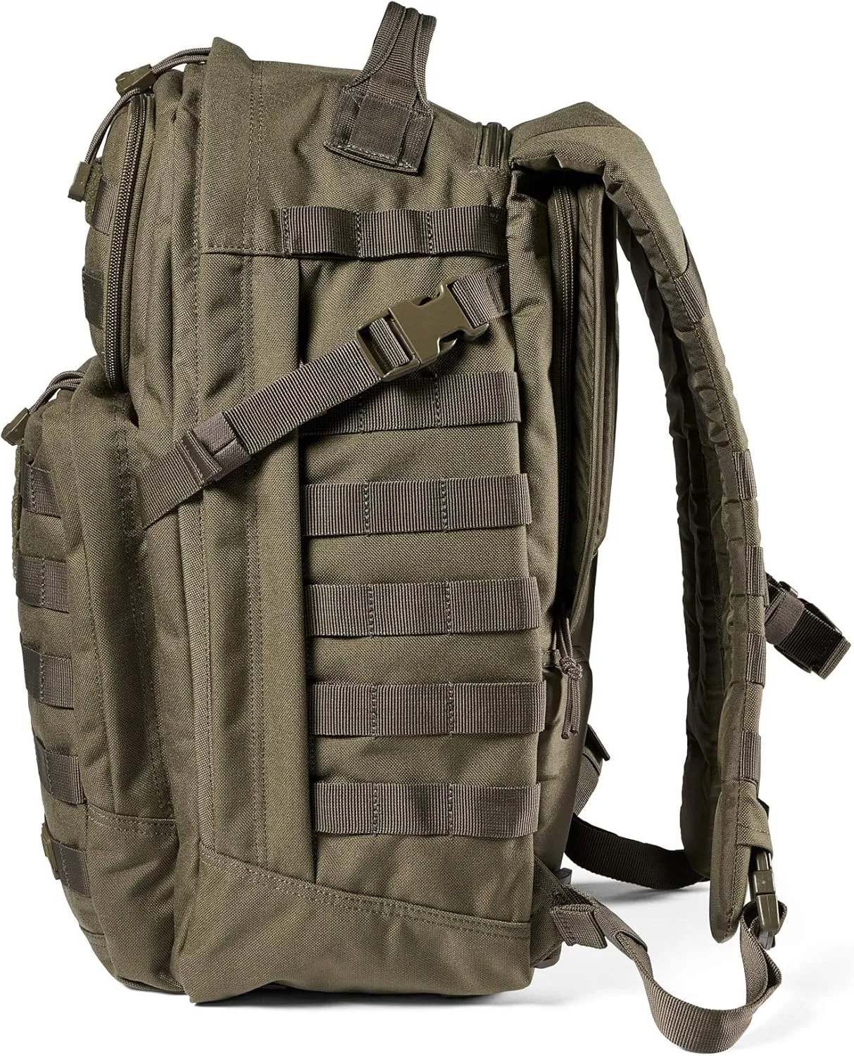 5.11 Tactical Backpack – Rush 24 2.0 – Pack and Laptop Compartment, 37 Liter, Medium, Ranger Green, Style 56563