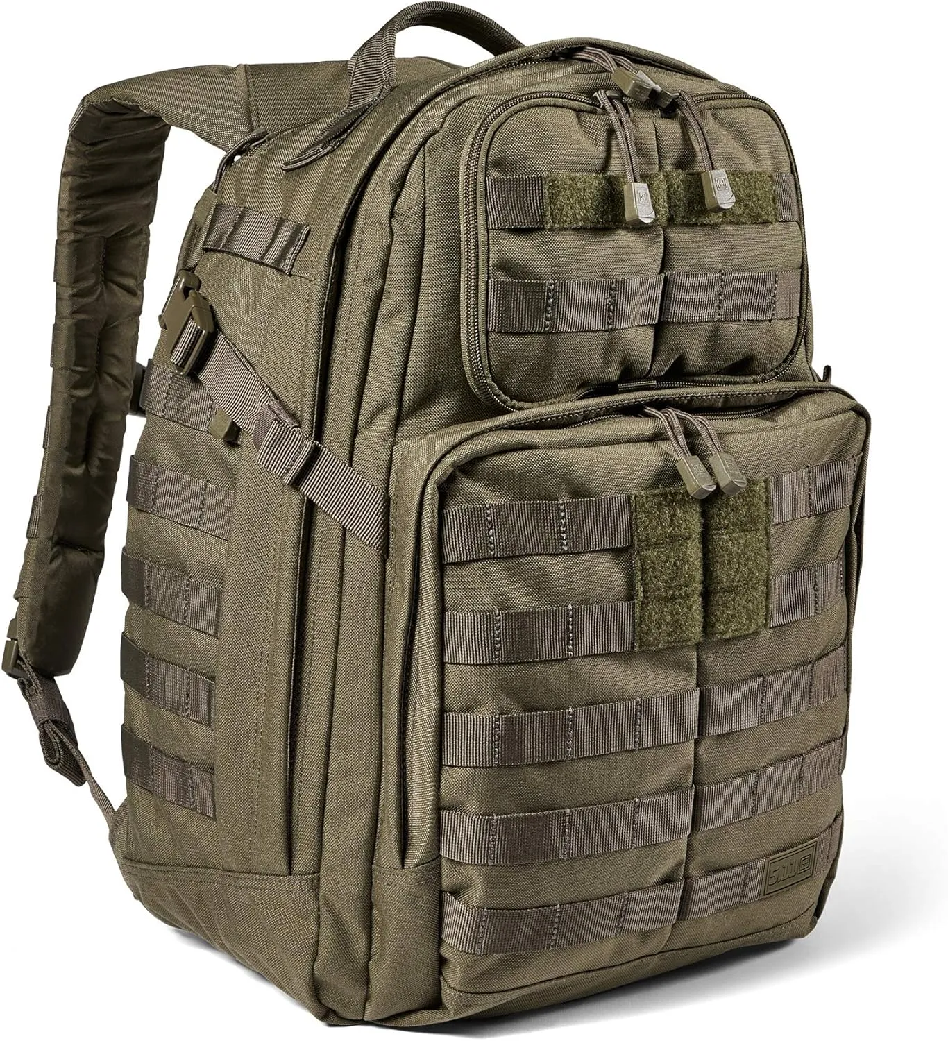 5.11 Tactical Backpack – Rush 24 2.0 – Pack and Laptop Compartment, 37 Liter, Medium, Ranger Green, Style 56563