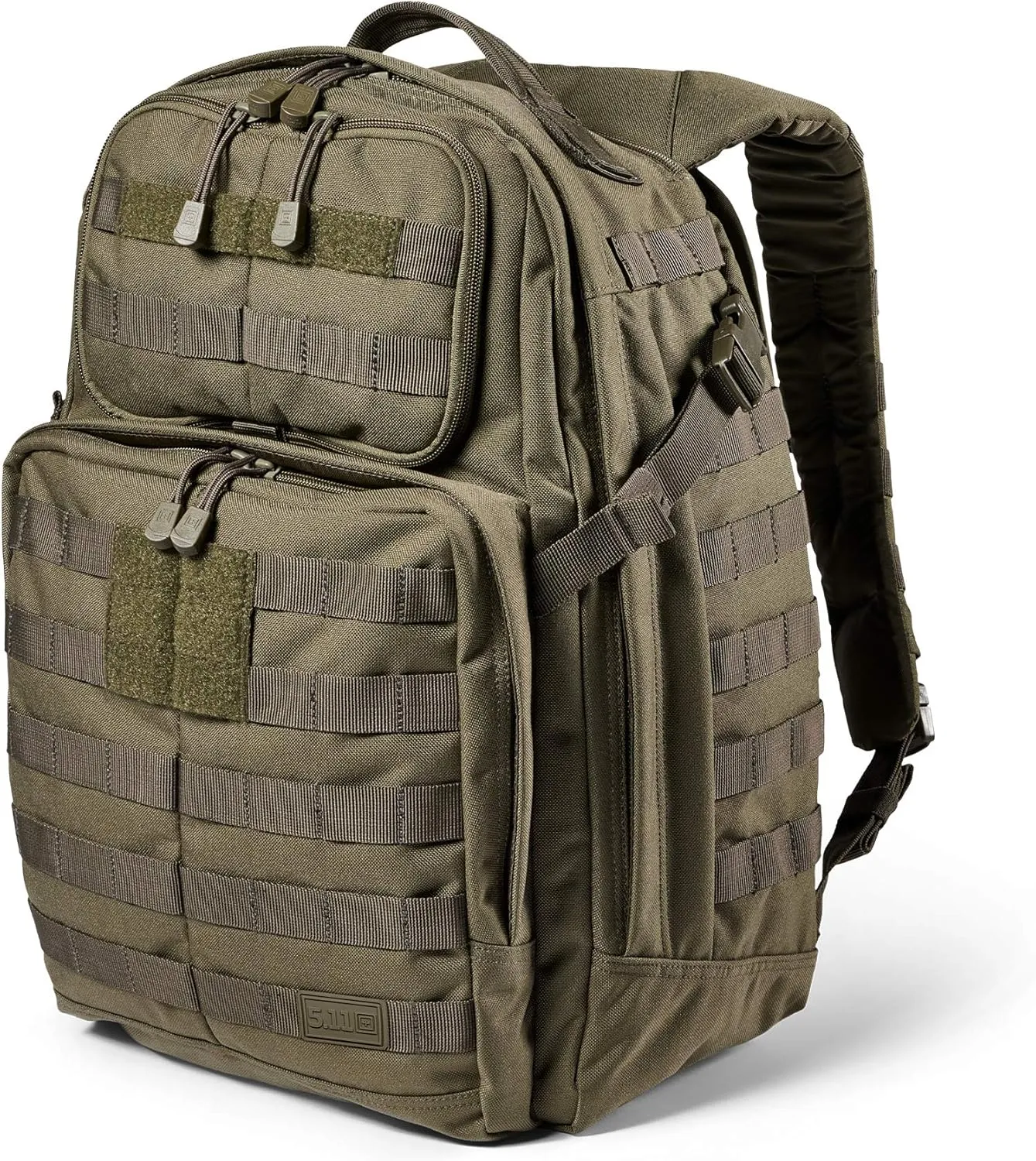 5.11 Tactical Backpack – Rush 24 2.0 – Pack and Laptop Compartment, 37 Liter, Medium, Ranger Green, Style 56563