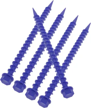 5pcs Heavy-duty Plastic Tent Stakes for Camping Tarp and Gazebo Wind-resistant Tent Fixing Nails for Outdoor Use Lightweight Easy to Install Secure Ground Anchors