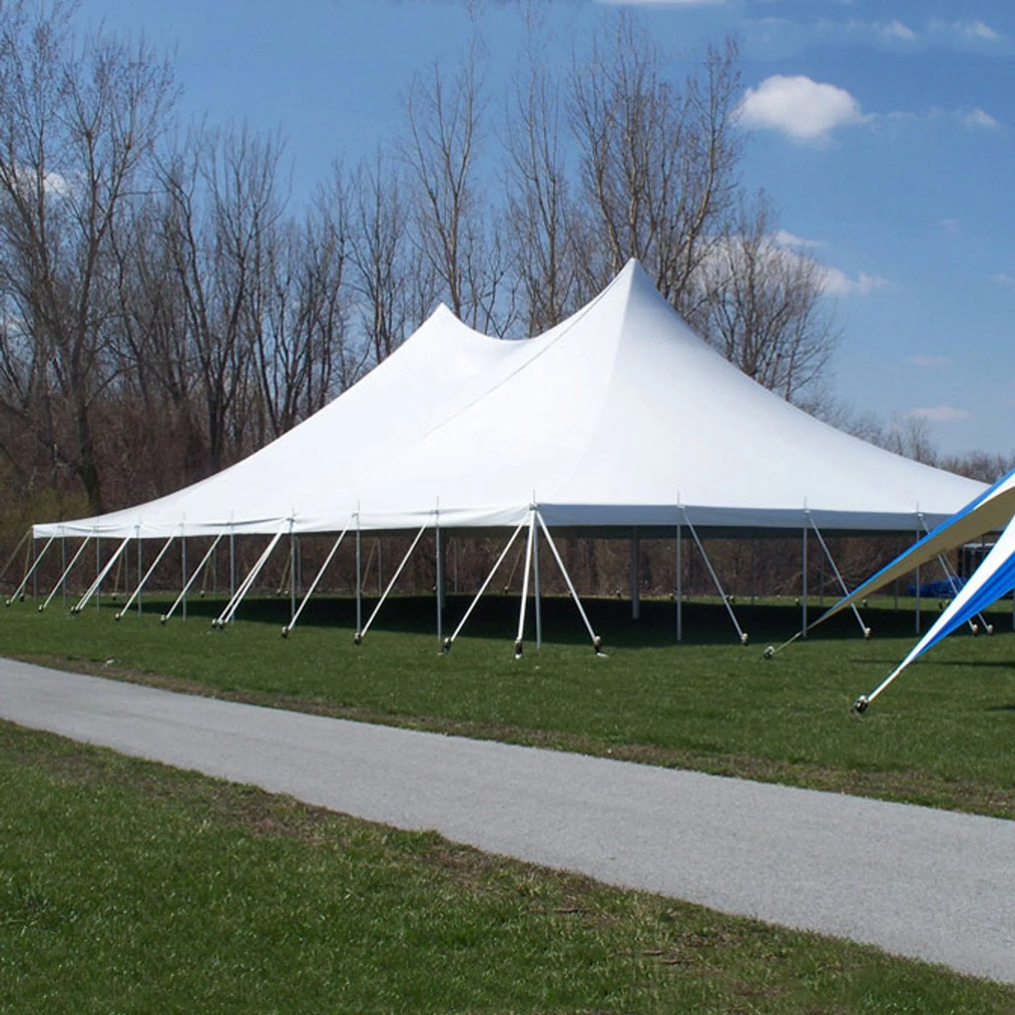 60x90 Engineered High Peak Pole Tent