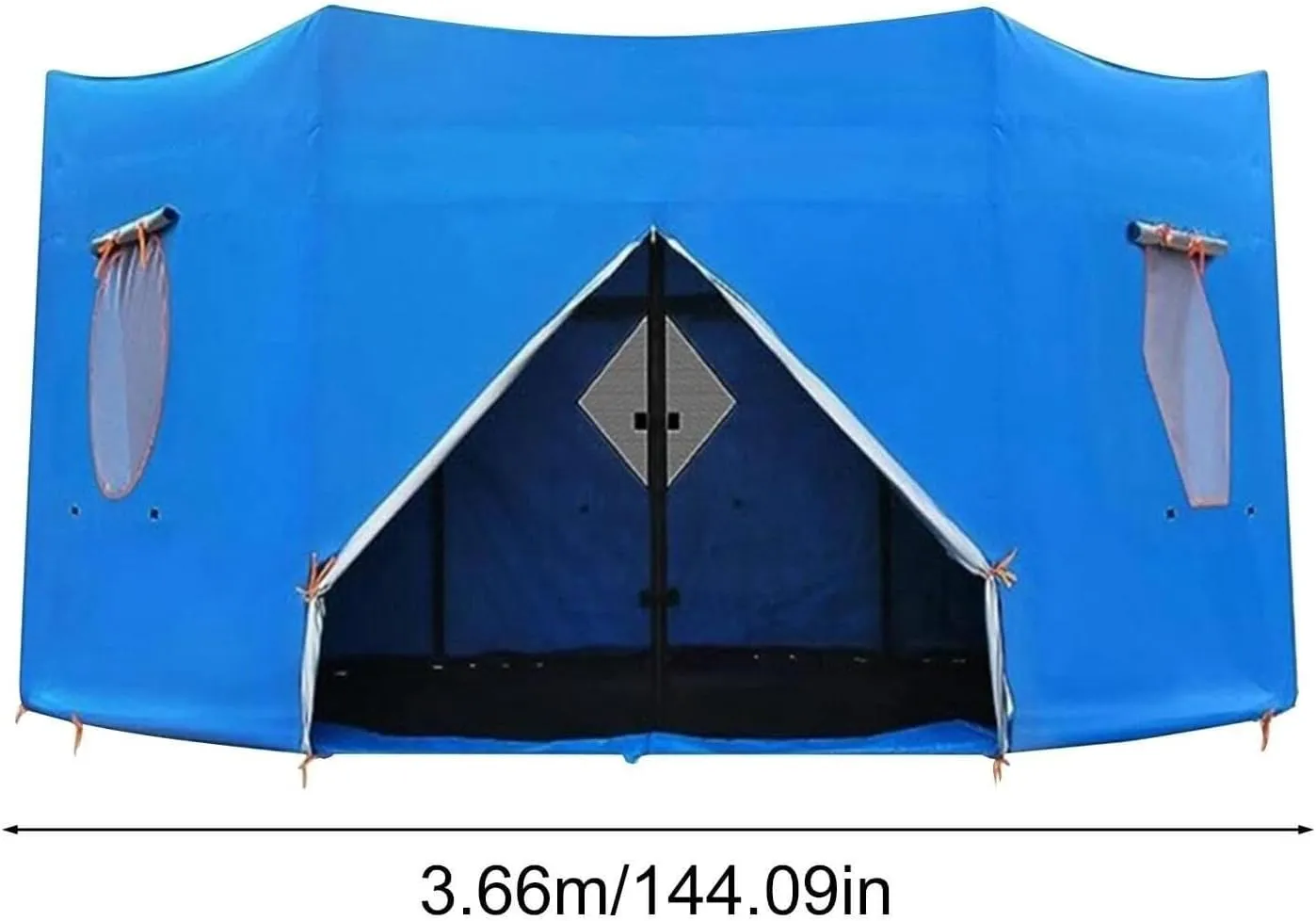 6FT/8FT/10FT/12FT/14FT/15FT Trampoline Tent, Waterproof Oxford Trampoline Canopy, Trampoline Tent Cover, Trampoline Sun Shade for 6 Straight Pole Round Trampoline