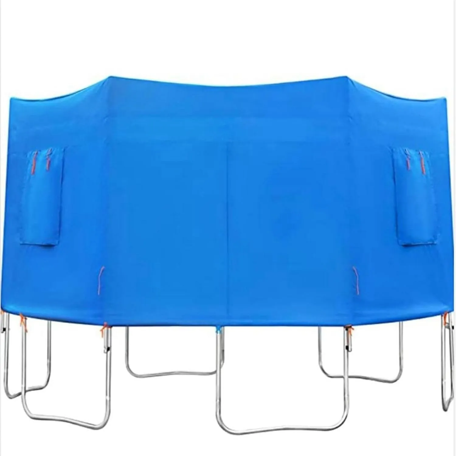 6FT/8FT/10FT/12FT/14FT/15FT Trampoline Tent, Waterproof Oxford Trampoline Canopy, Trampoline Tent Cover, Trampoline Sun Shade for 6 Straight Pole Round Trampoline