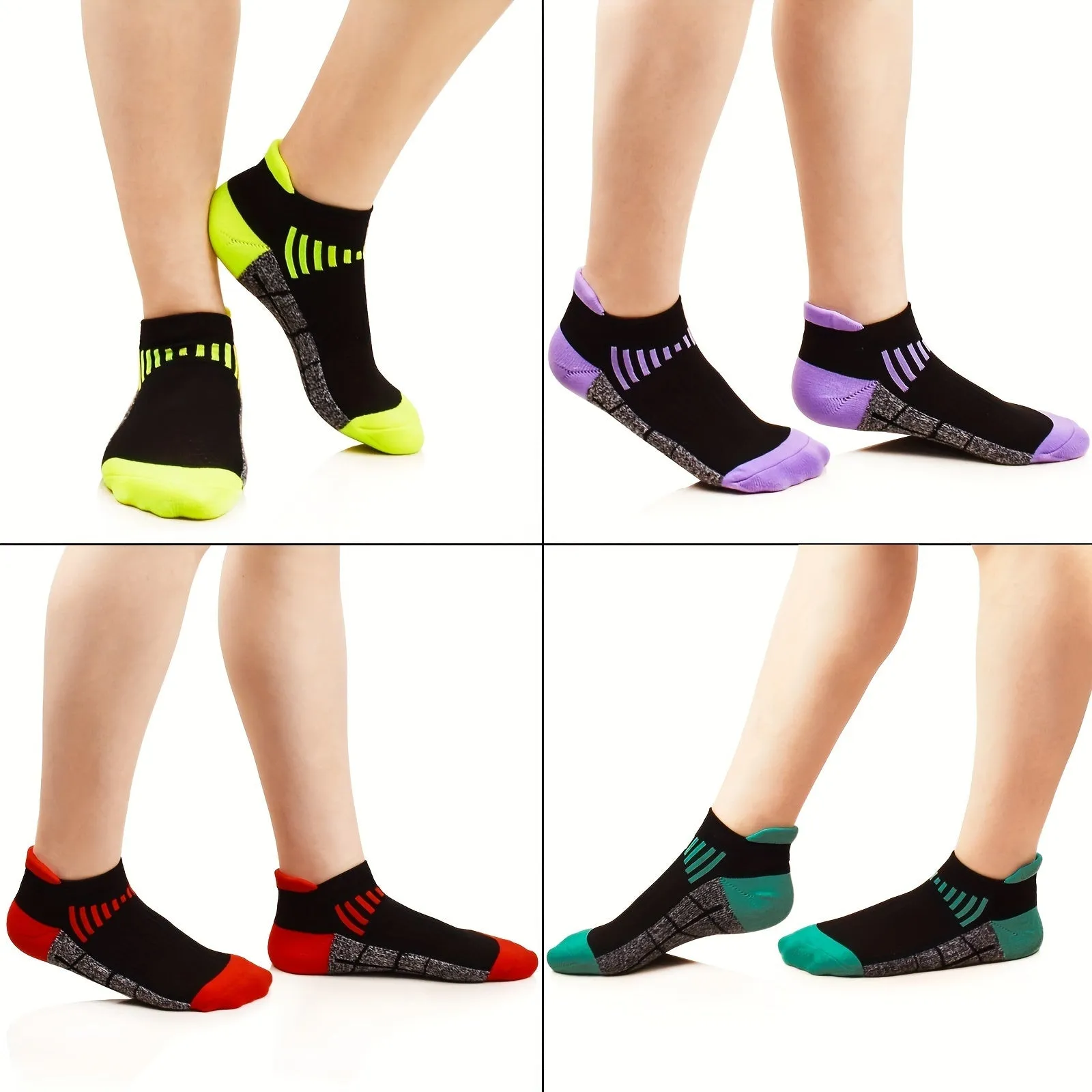 6Pairs Women's Compression Athletic Socks