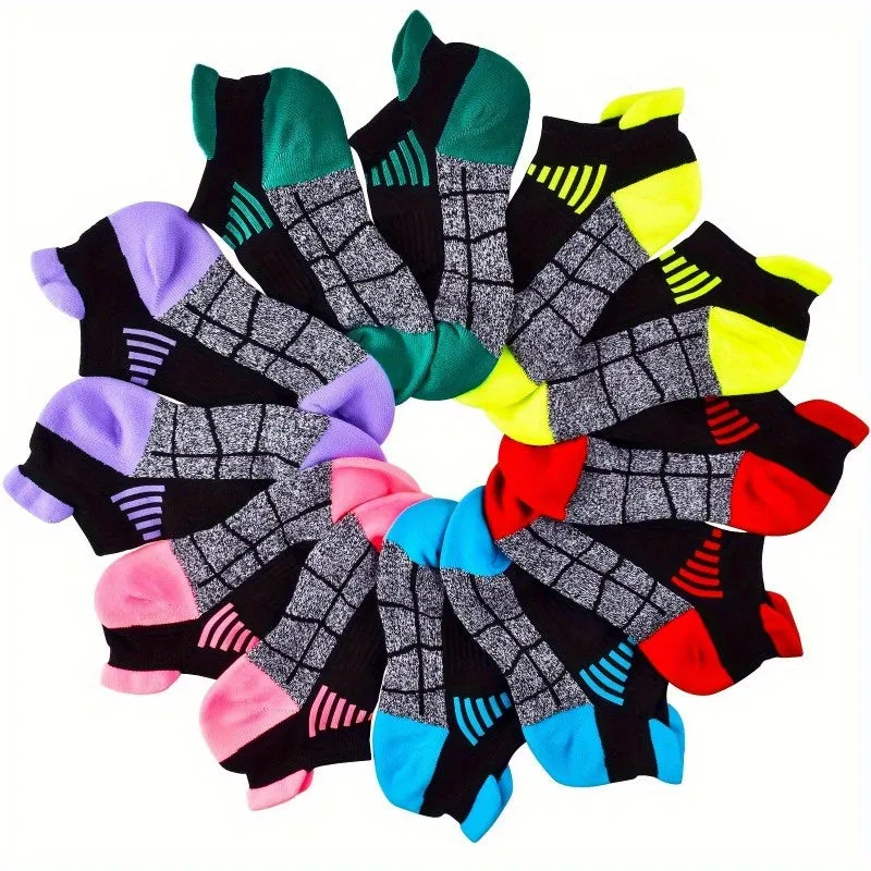6Pairs Women's Compression Athletic Socks