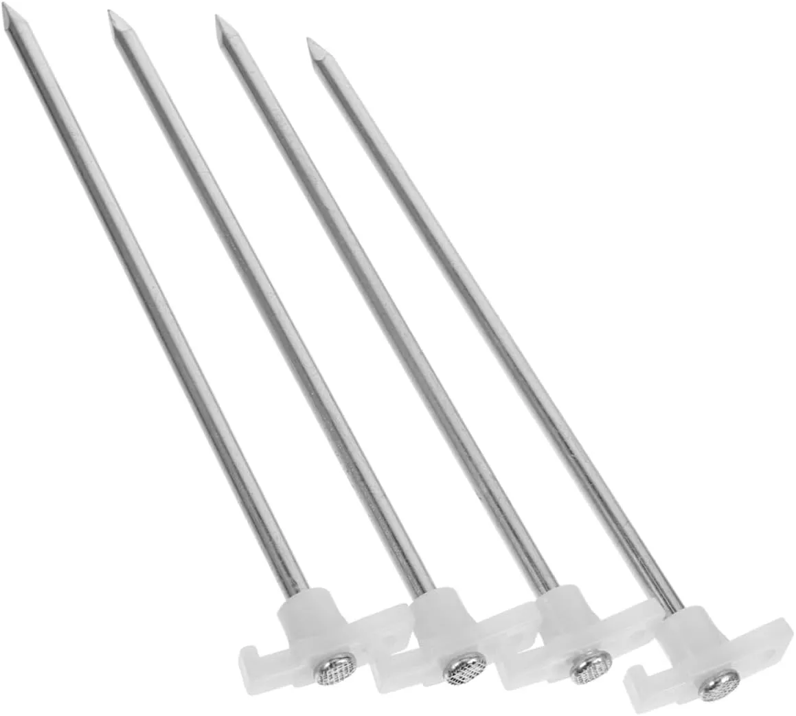 6Pcs Heavy Duty Tent Stakes Non Camping Pegs for Canopy Tarp Tent Durable and Lightweight Easy to Insert Stable Support for