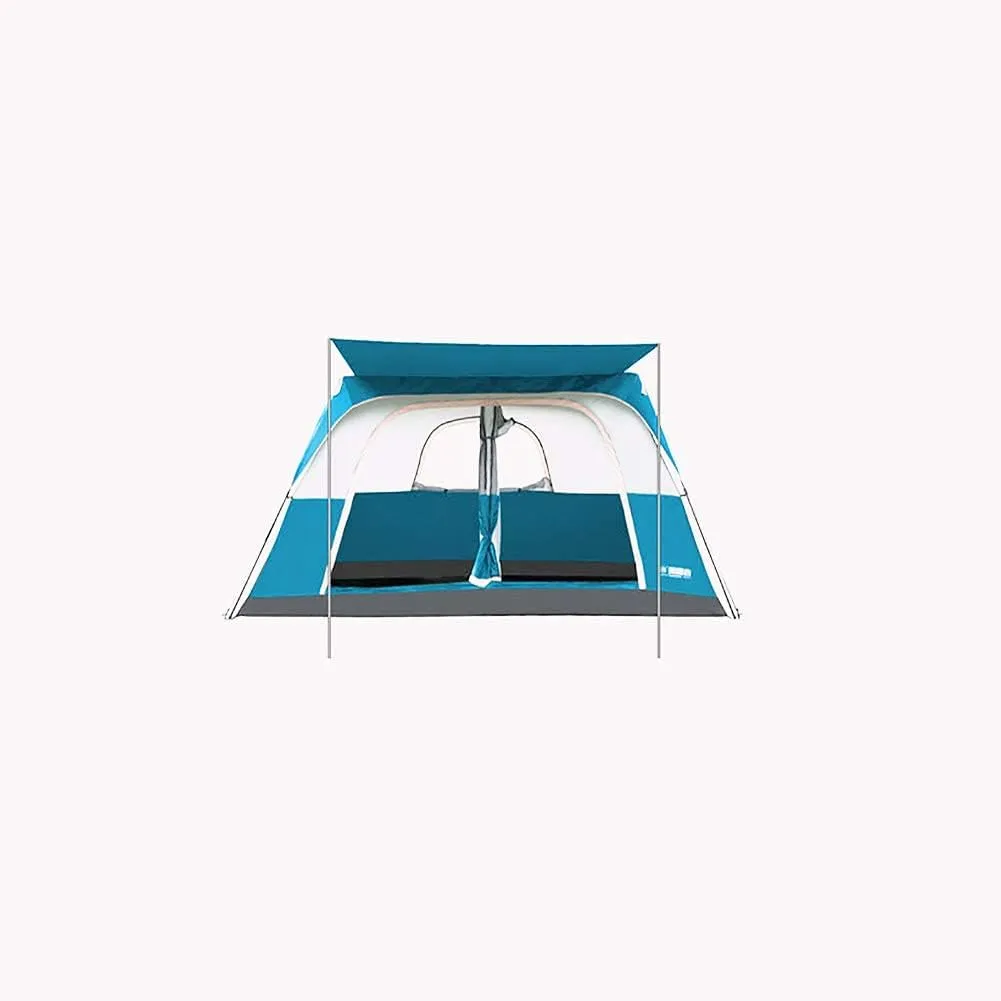 6person Tent Two Rooms and One Living Room Tent Large Dome Tent with Full Standing Head Height,100% Waterproof Double Layers Tent 4 Seasons Outdoor Camping Beach Festival 6person T Hopeful