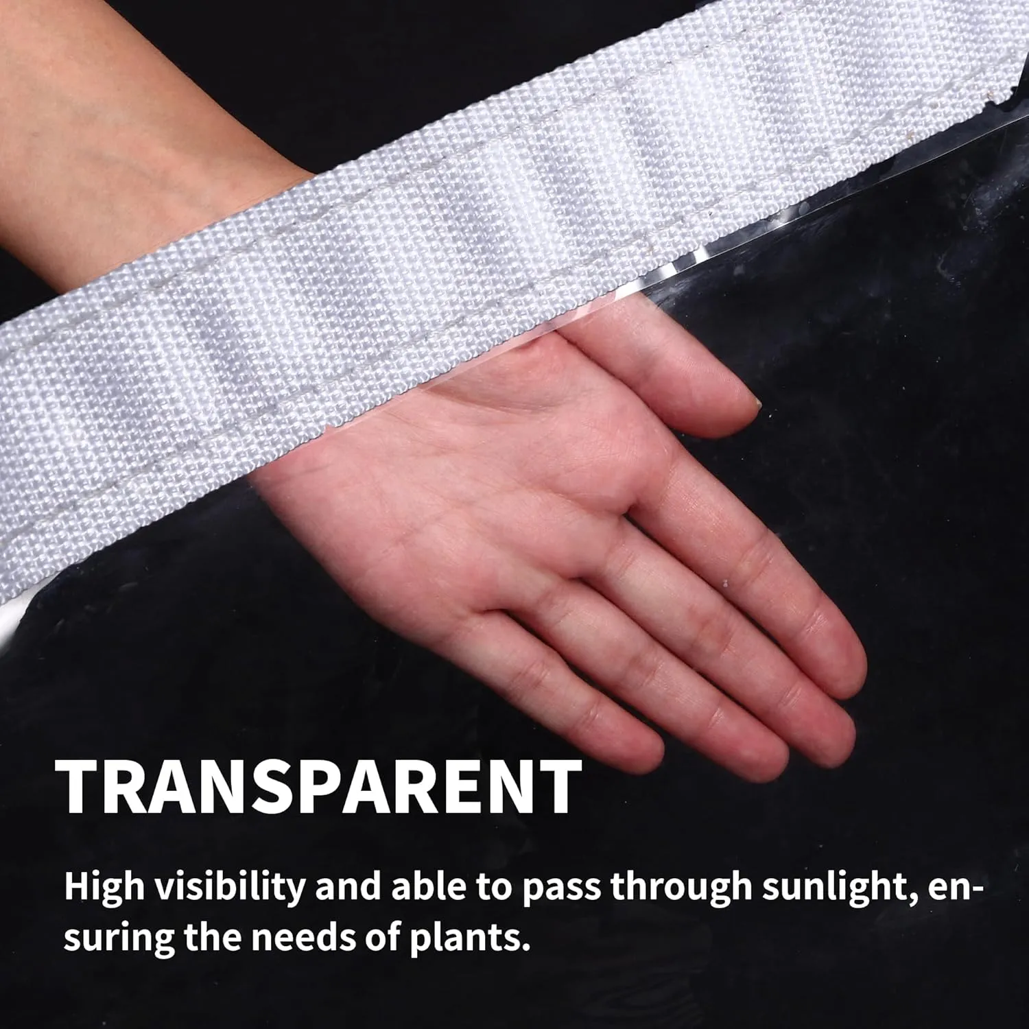 6'x8' 22Mil Heavy Duty Clear Vinyl PVC Waterproof Tarps,UV Resistant Soft Glass Tarp Transparent Tarpaulin with Grommets,Cover for Plant Greenhouse Balcony Garden Pet Hutch Roof,Full Size