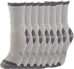 70% Merino Wool Women Crew Socks - Hiking Outdoor Athletic Thermal Thickening Cushion …