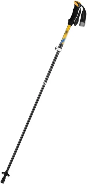 7075 Aluminum Alloy Trekking Pole, 3-Section Adjustable Walking Sticks Set, with Accessories Bag, Unisex, for Hiking/Climbing