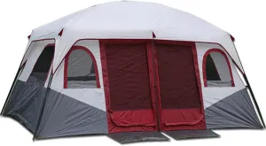 8-12 Person Dome Tent 2 Bedroom Large Family Tent Camping Tents Shelters Festival Essential Waterproof Doble Layer Tent Big Family Shelter