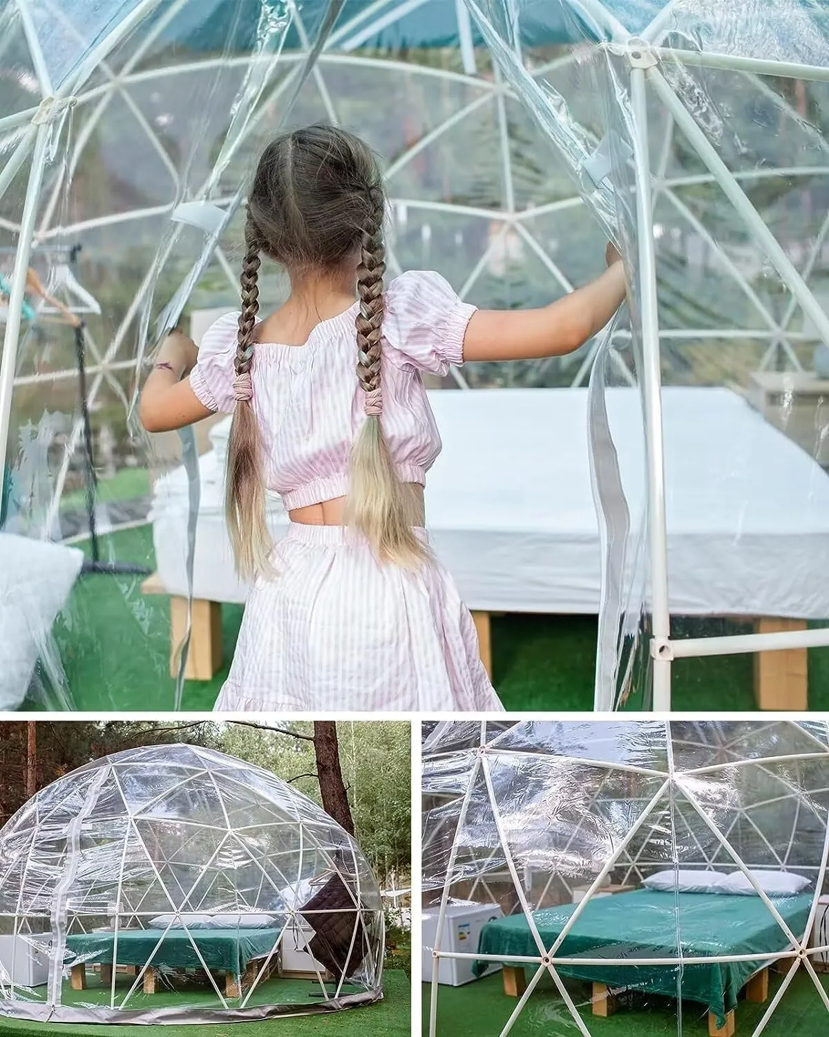 8' x 8' Clear Tarp