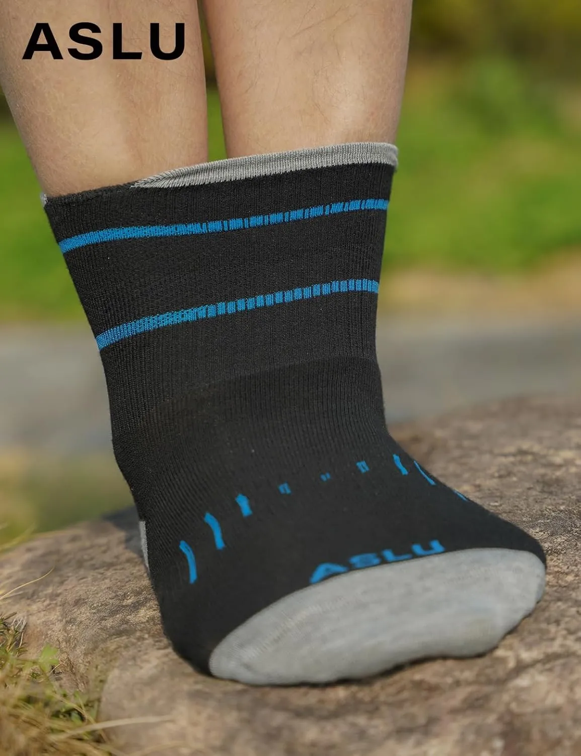 8Pairs Men's Seamless Crew Work Socks,Moisture Wicking Athletic Socks for Hiking Sports Running Available in M-XXL