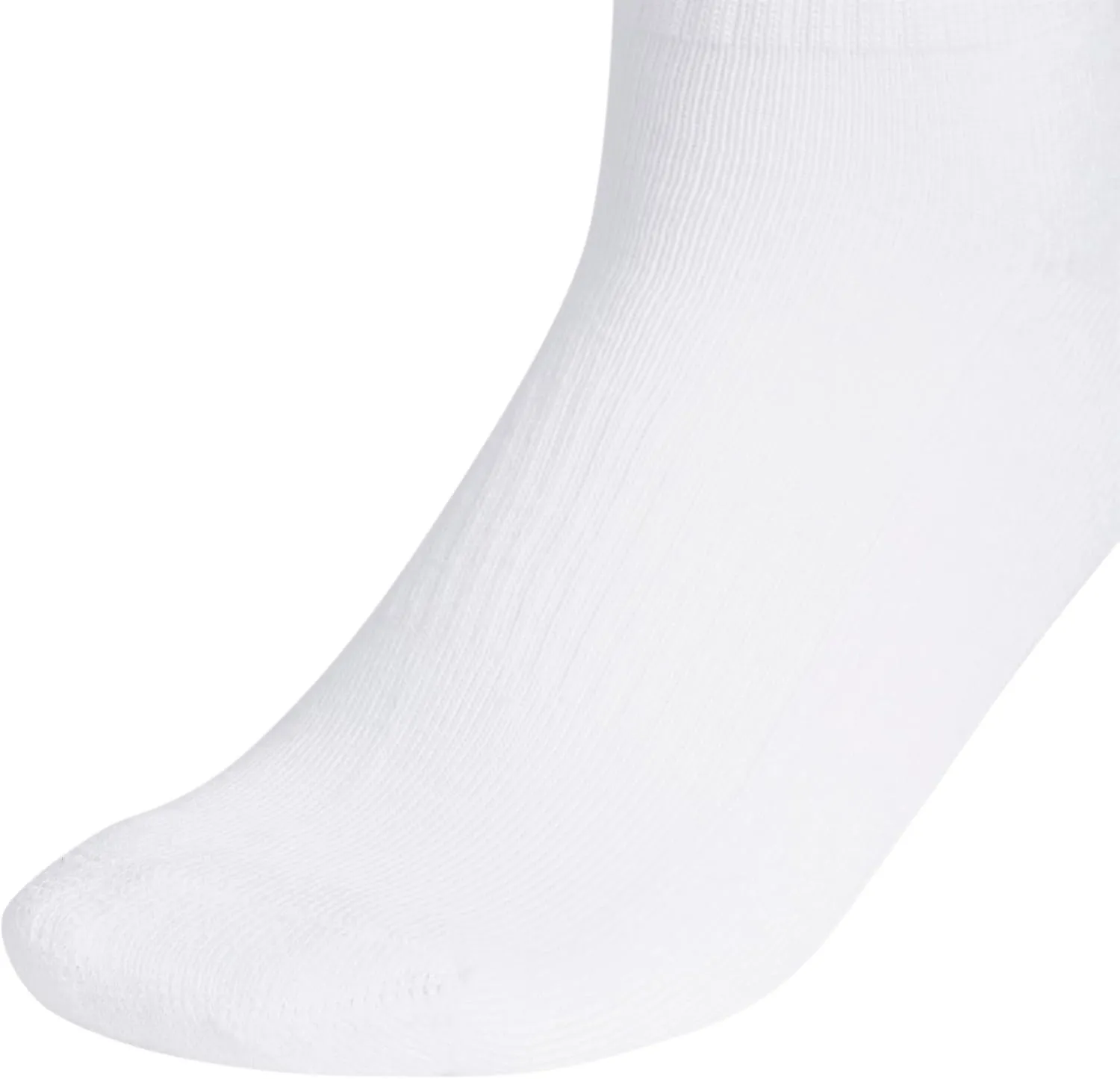 adidas Athletic Cushioned 6-Pack Compression Quarter Ankle Socks for Women, Durable, Comfortable, Cooling