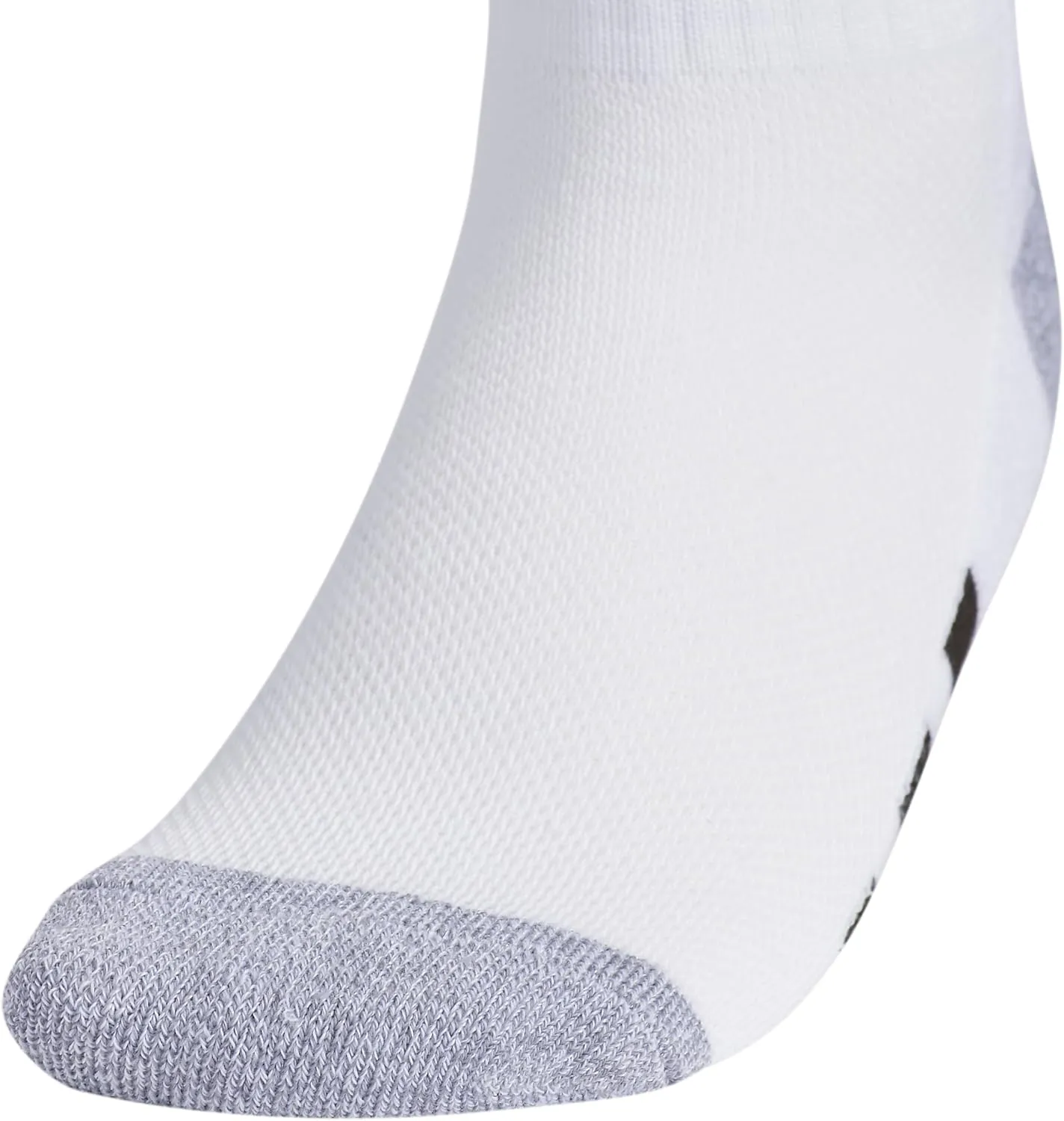 adidas Boys and Girls, Cushioned Quarter Athletic Socks for Kids, Above Ankle Fit, Durable Fabric, 6-Pack