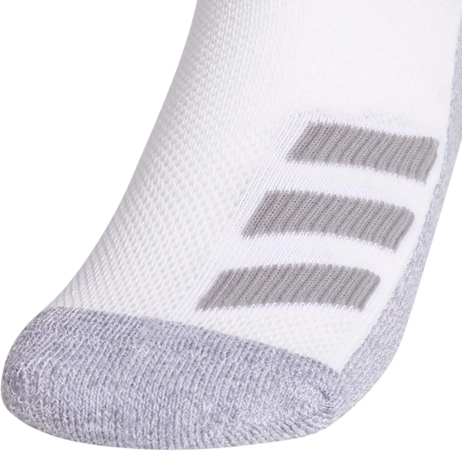 adidas Kids-Boy's/Girl's Cushioned Angle Stripe Low Cut Socks (6-Pair)