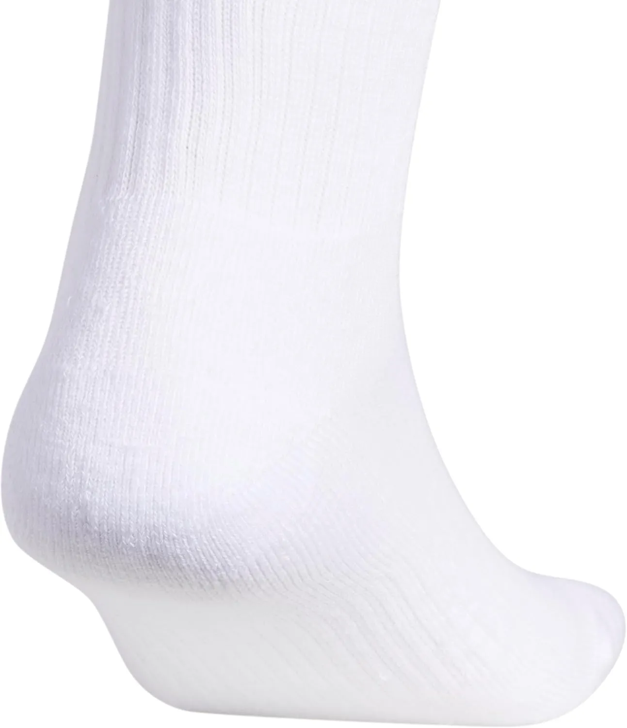 adidas Men's Athletic Cushioned 6-Pack Crew, Cushioned Crew Socks with Arch Compression for a Secure Fit