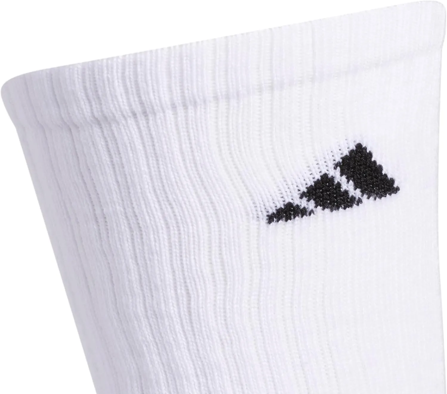 adidas Men's Athletic Cushioned 6-Pack Crew, Cushioned Crew Socks with Arch Compression for a Secure Fit